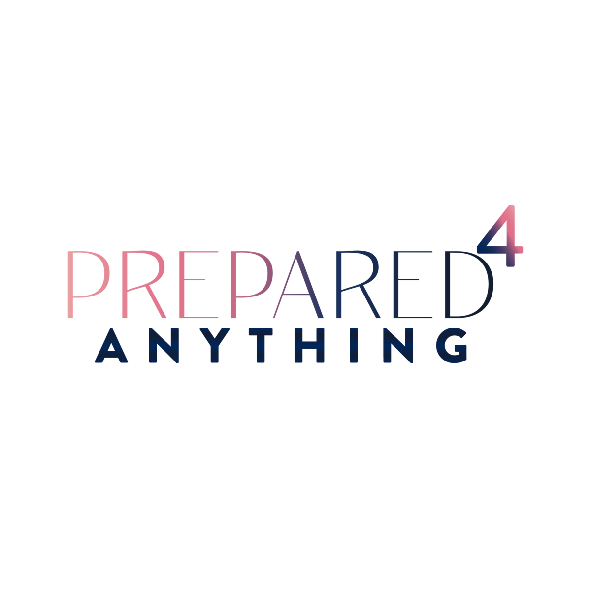 Prepared 4 Anything Secondary logo
