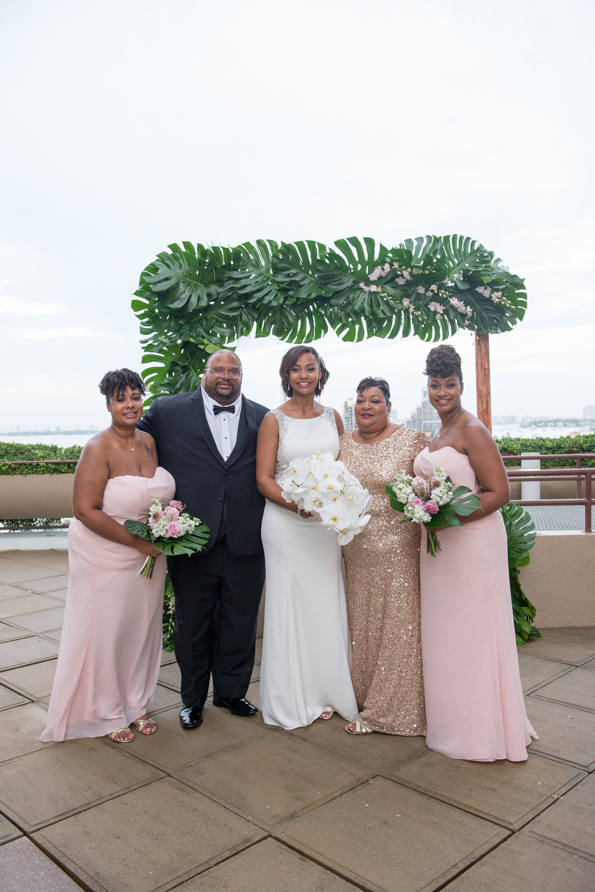 NFL Miami Dolphins Brandon Radcliff ShaKyra Radcliff Briza on the Bay Wedding Andrea Arostegui Photography-173