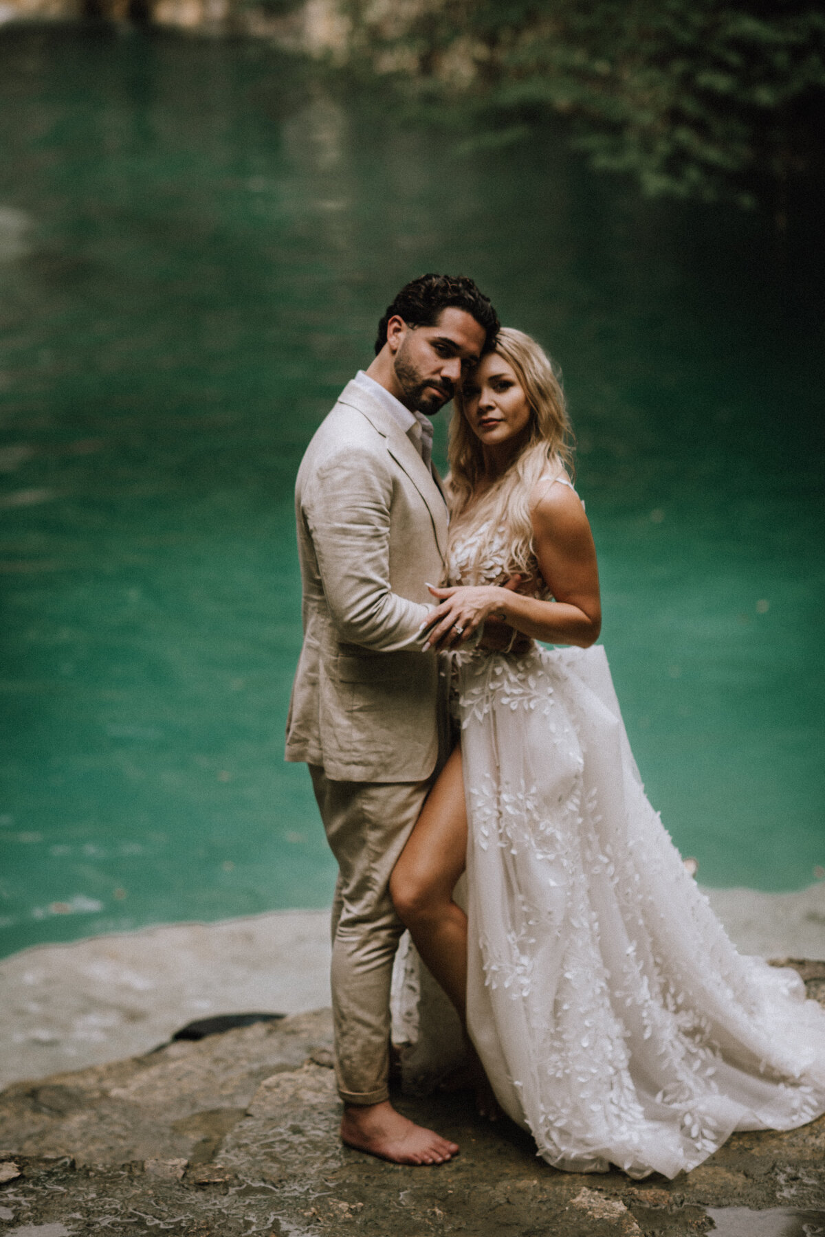 Mayan Wedding Ceremony at a Cenote in Tulum