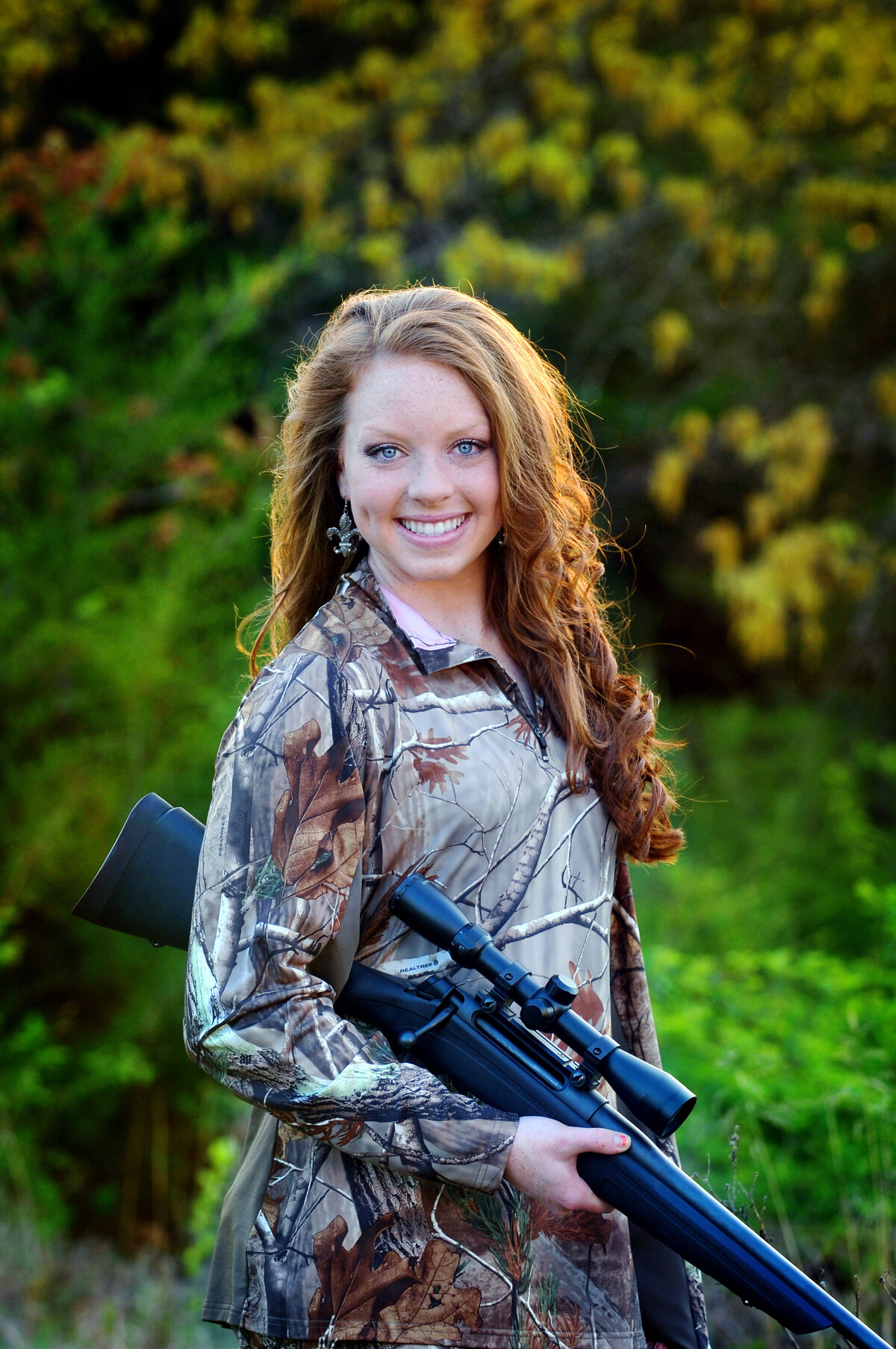 Oklahoma High School Senior Photography in Ada Redhead