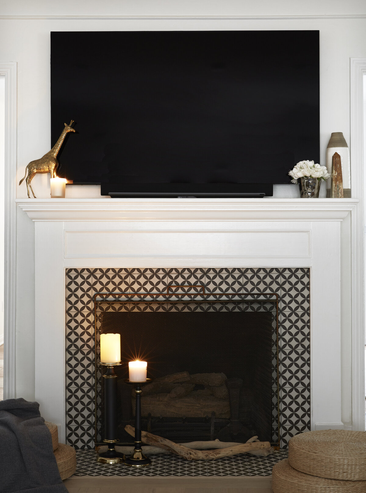 Aesthetic Design Fireplace