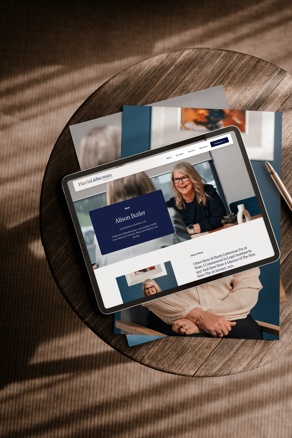 HLEscaping Ordinary Digital Website Designer Albury Wodonga and Surrounds  Harris Lieberman Solicitor Website