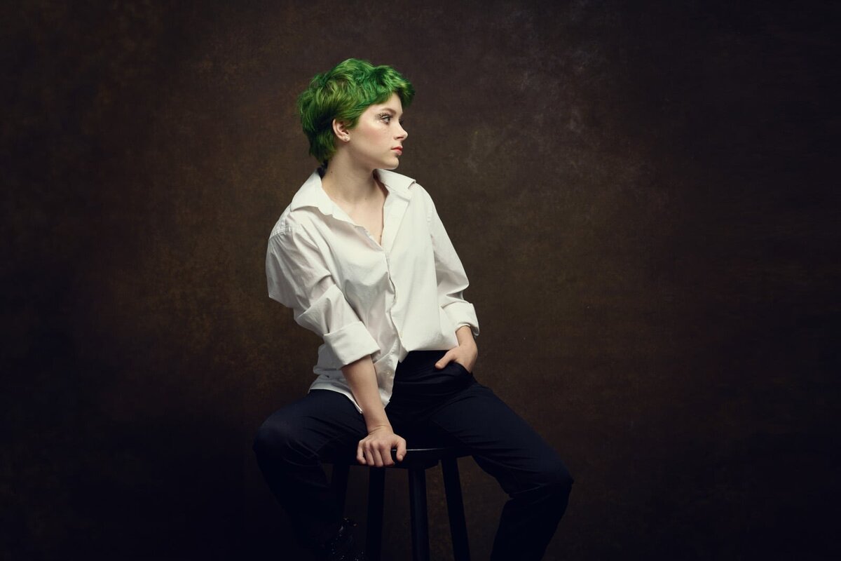 Dynamic Senior Picture Photographer Captures Unique Personality in Stylish Portrait Pose-35