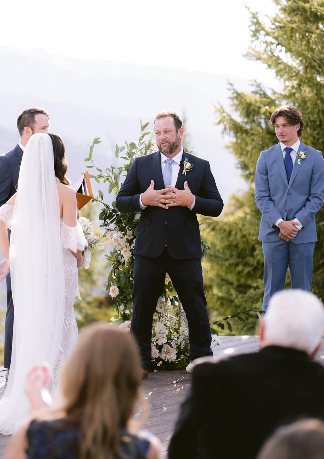 sharron-ian-aspenx-mountain-club-wedding-ceremony-groom-vows