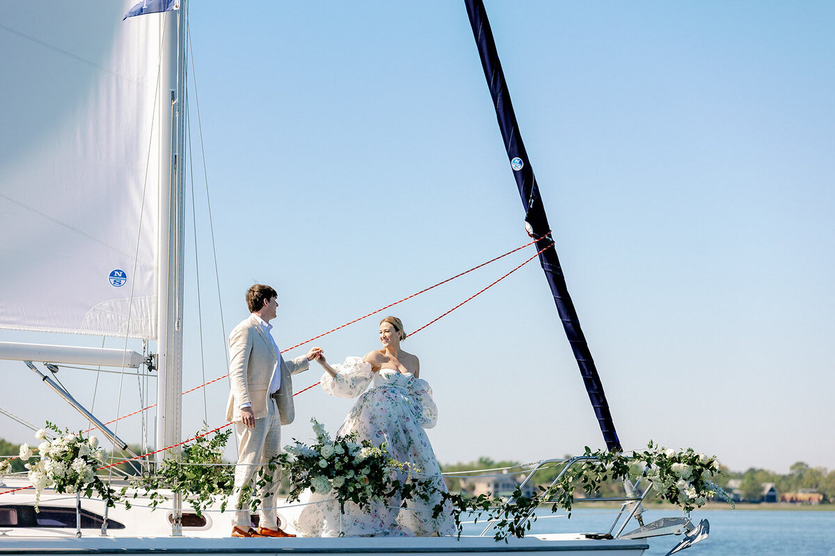 South-Carolina-Charleston-Yatch Elopement-Jess Rene Photos-67