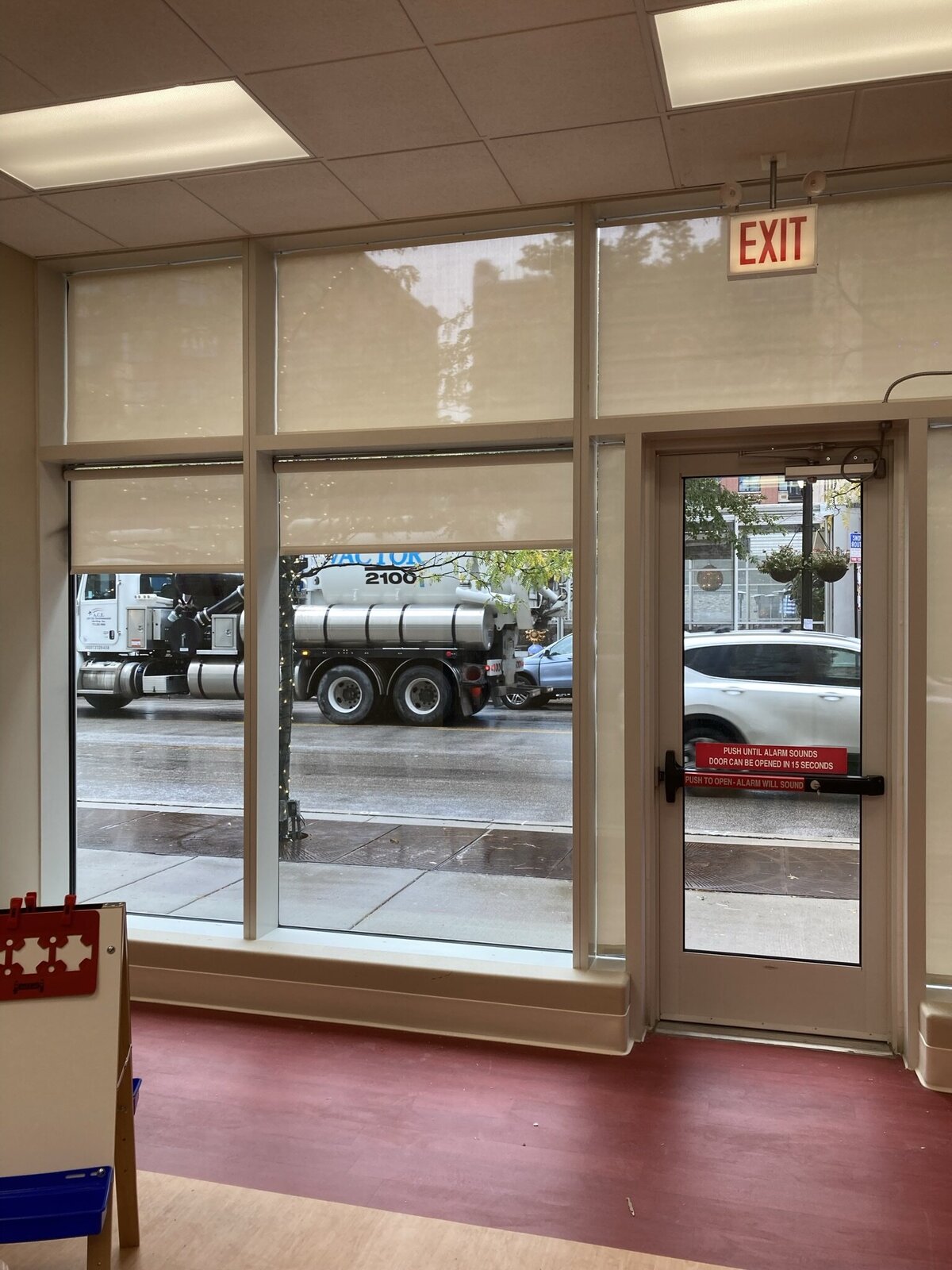 Custom commercial shades