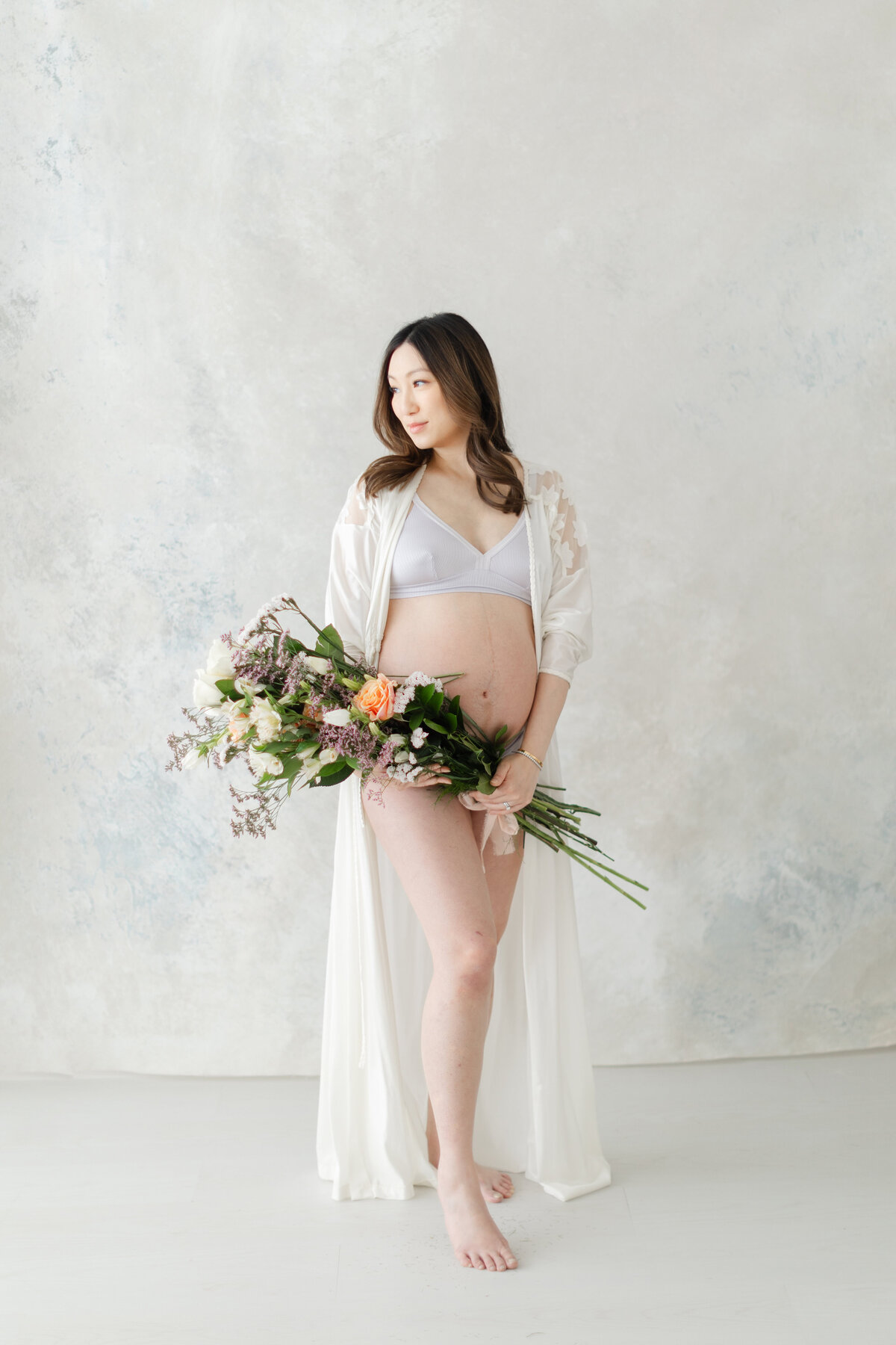 Maternity portrait session at Philadelphia photography studio - 7
