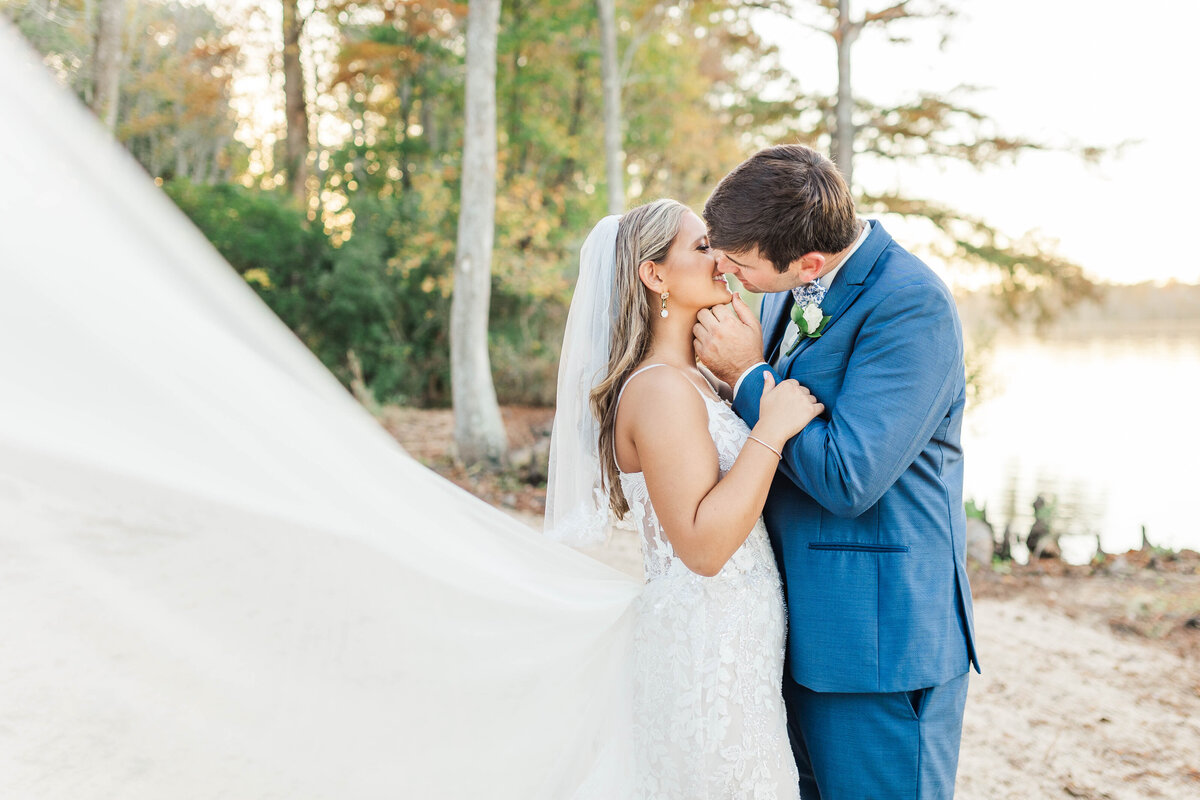 Merry Hill, NC Fall Waterfront Wedding Kelsie Zeagler