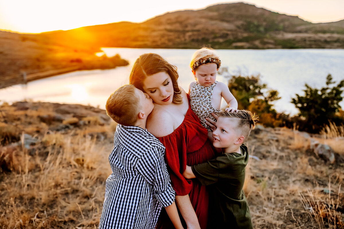 Family Session in Burleson, Texas | Burleson, Texas Family and Newborn Photographer