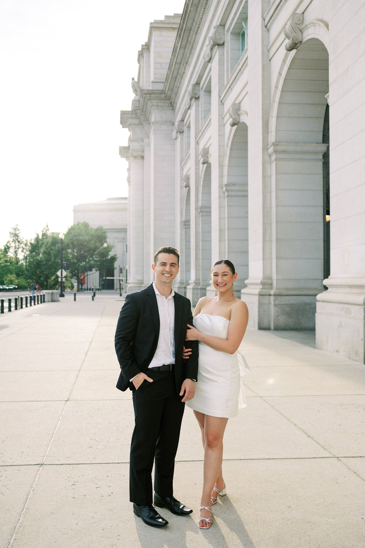 Alexa  Kyle DC Union Station Engagement Session_DC Wedding Photographers_0016
