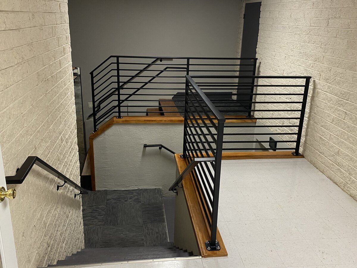 custom railing and handrail