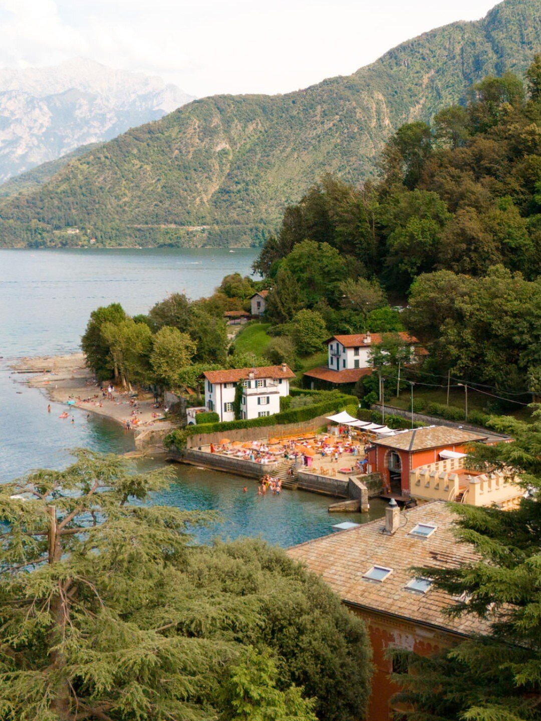 Lake Como Wedding Beach Party at @lidodilenno Alejandra Poupel31