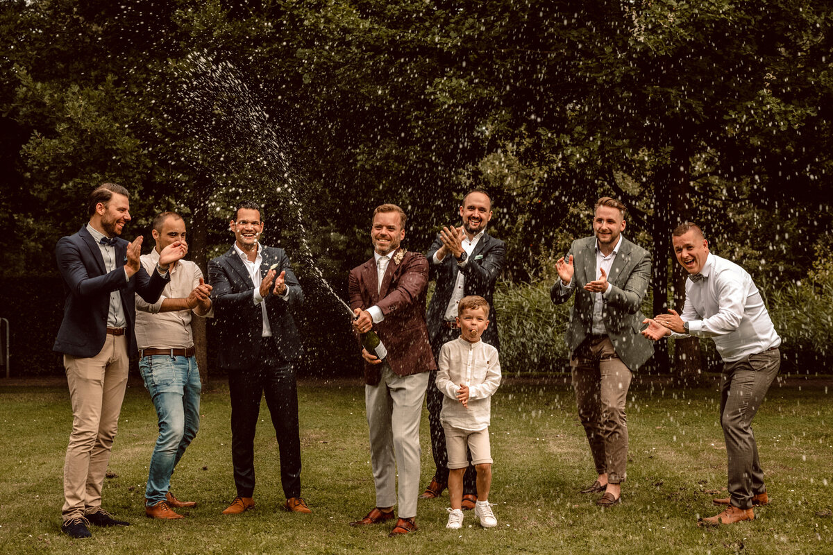 bruidsfotografie kasteel Dussen