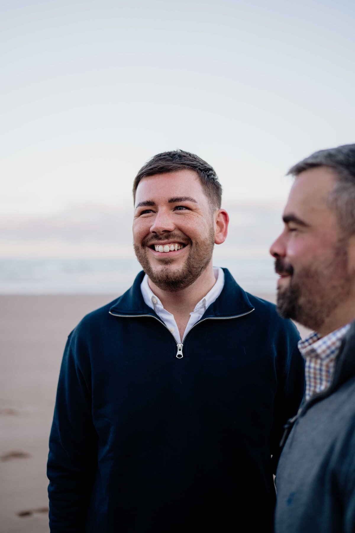 St Cyrus Beach engagement photos by Aberdeen wedding photographer Scott Arlow-5