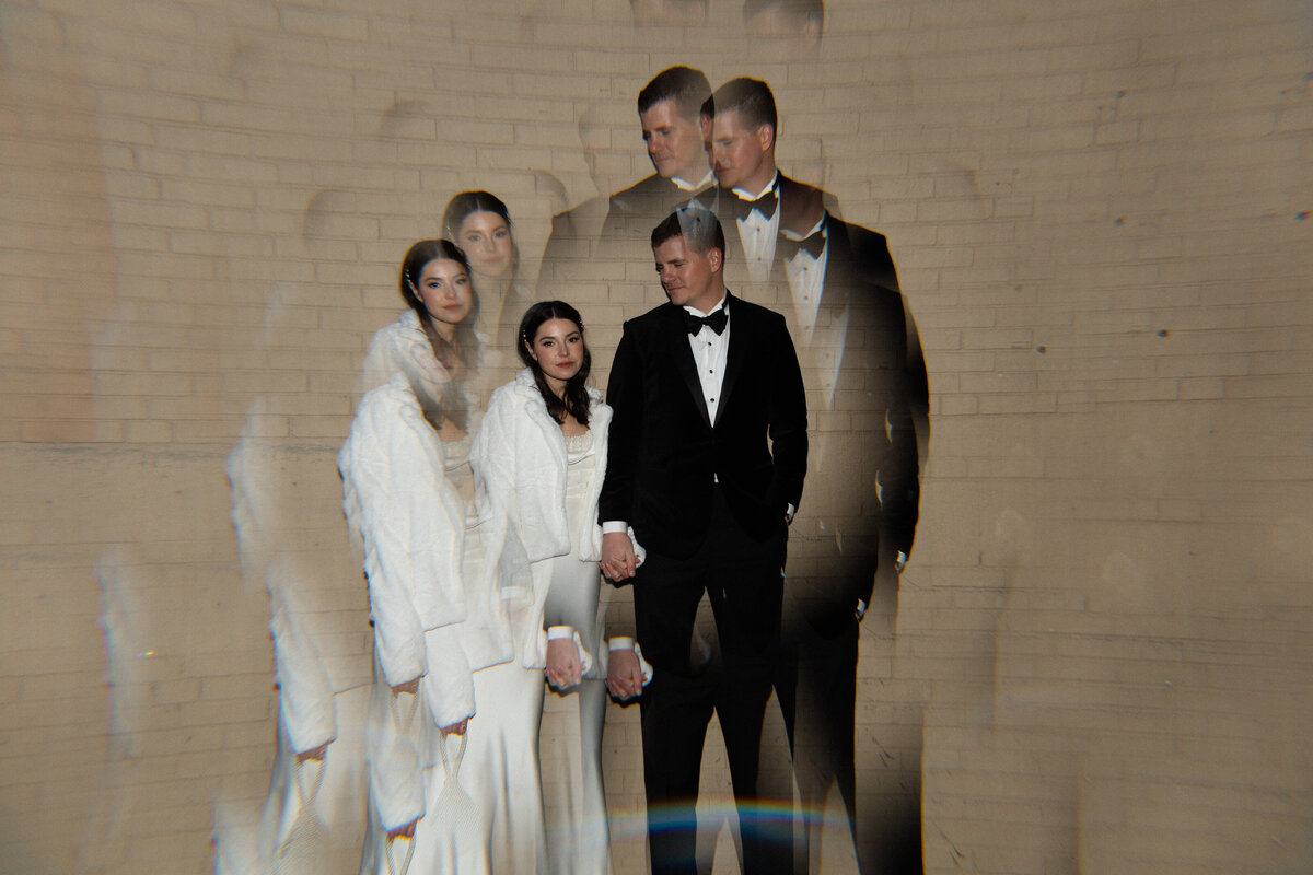 Wedding reception cocktail hour
