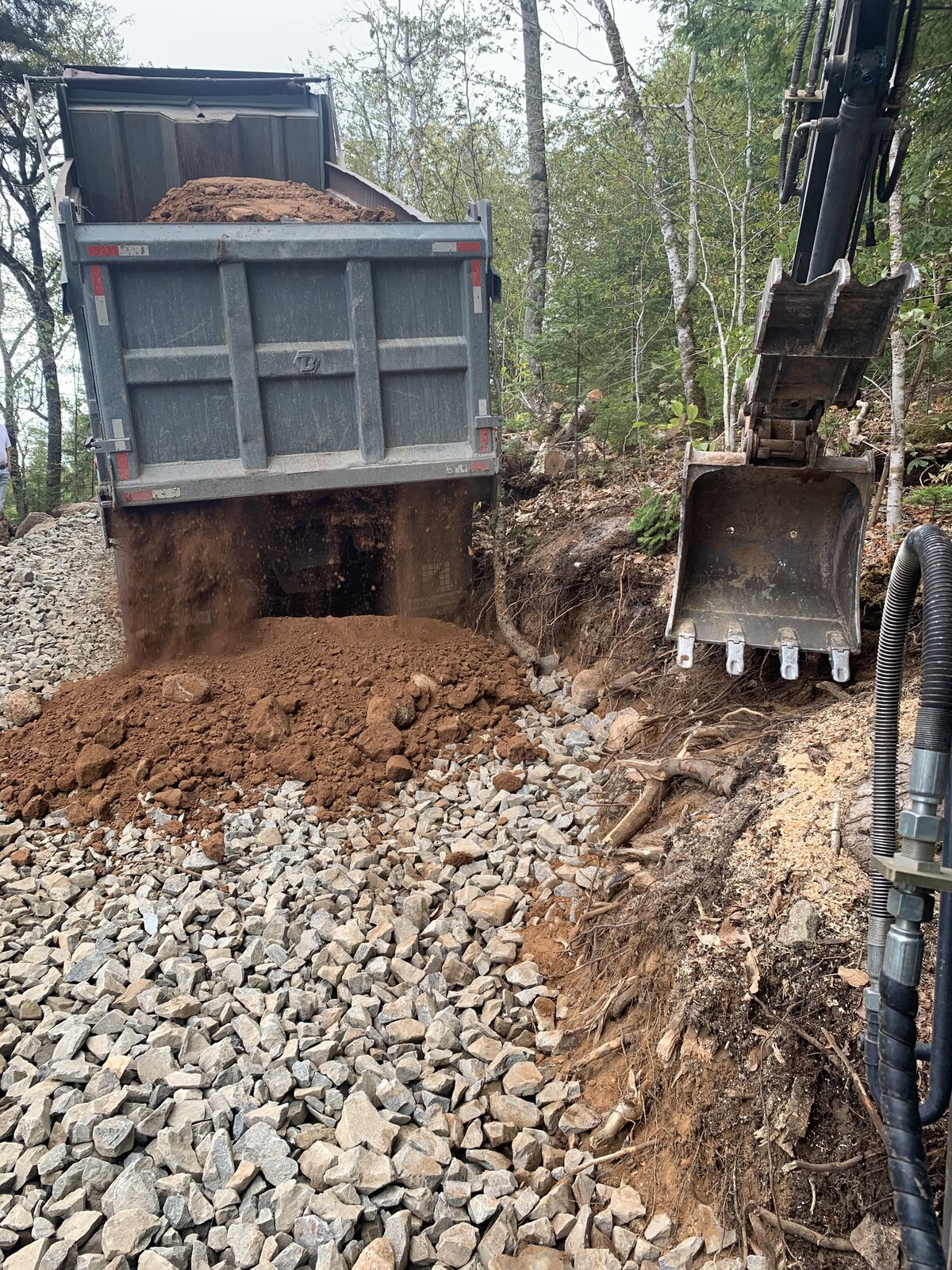 Ground Down Land Management - Excavation Services - Nova Scotia - Property Access - Trail Systems - Driveways - Patios - Landscaping - Mulching