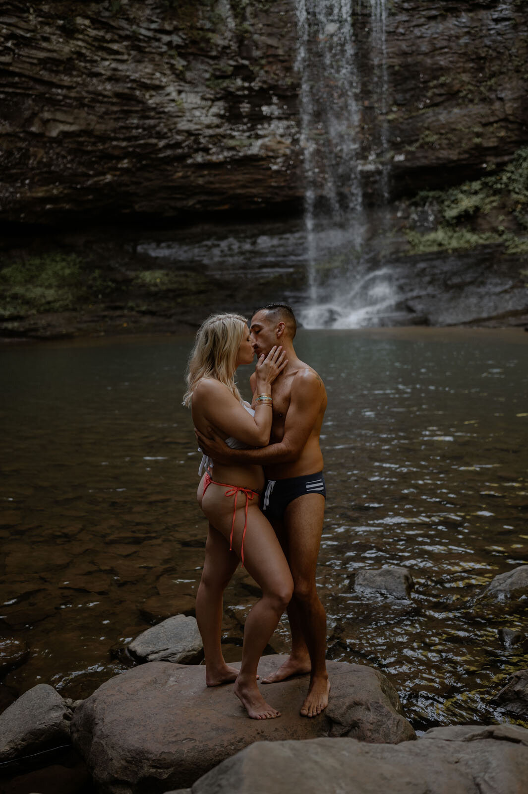 Georgia Elopement Photographer - Cloudland Canyon Lifestyle Session - Karen Norian Photography-Brittany and Eugene-7907