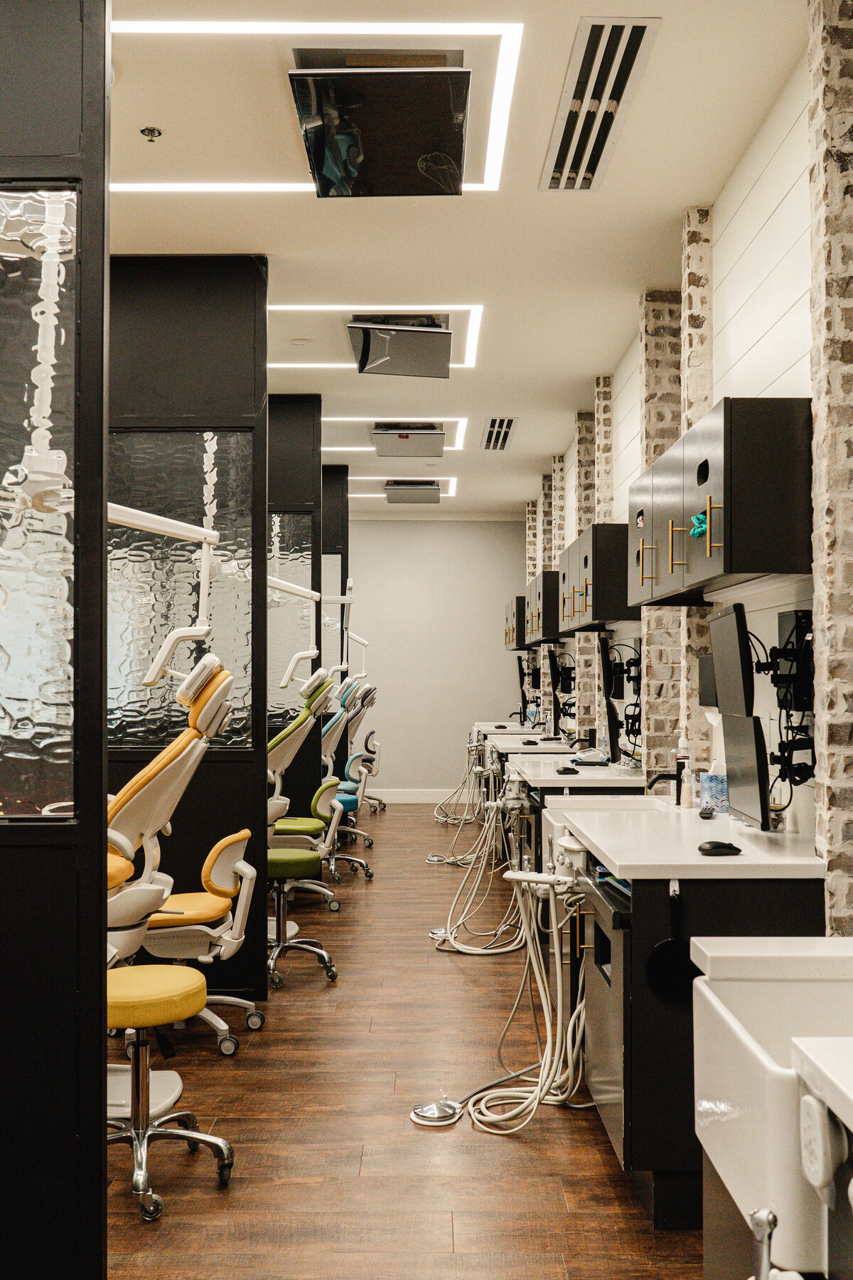 pediatric dentistry patient rooms hygienist area