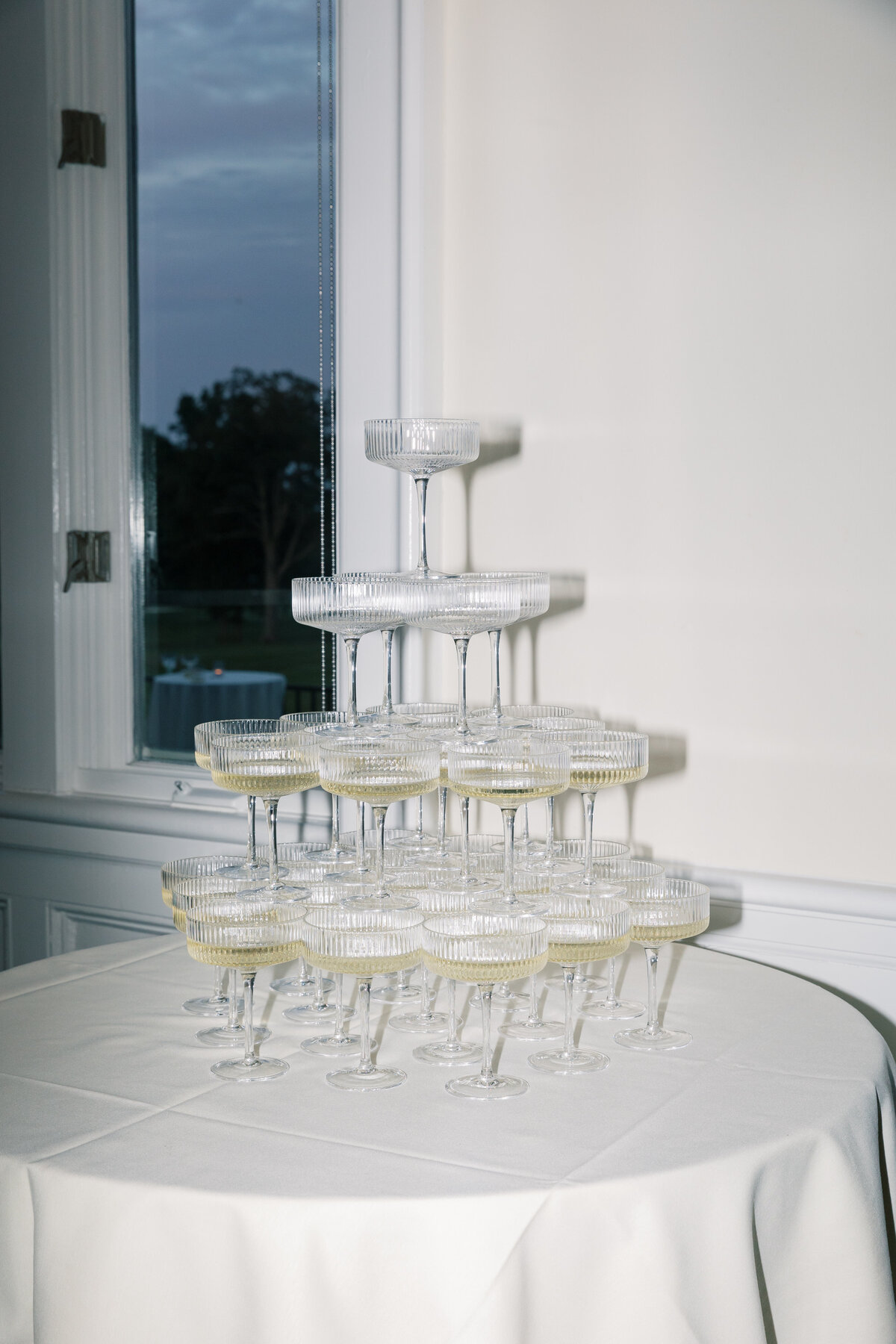 wedding-champagne-tower-whitby-castle-1