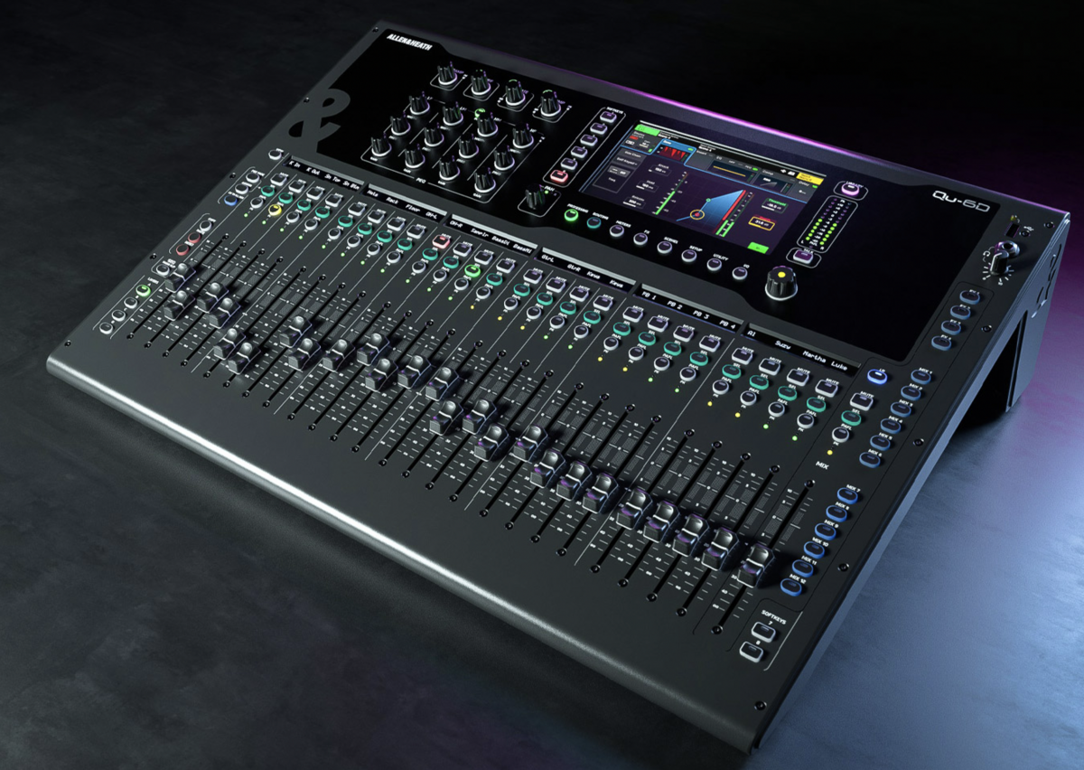 Allen Heath QU 6 Side View Manteca