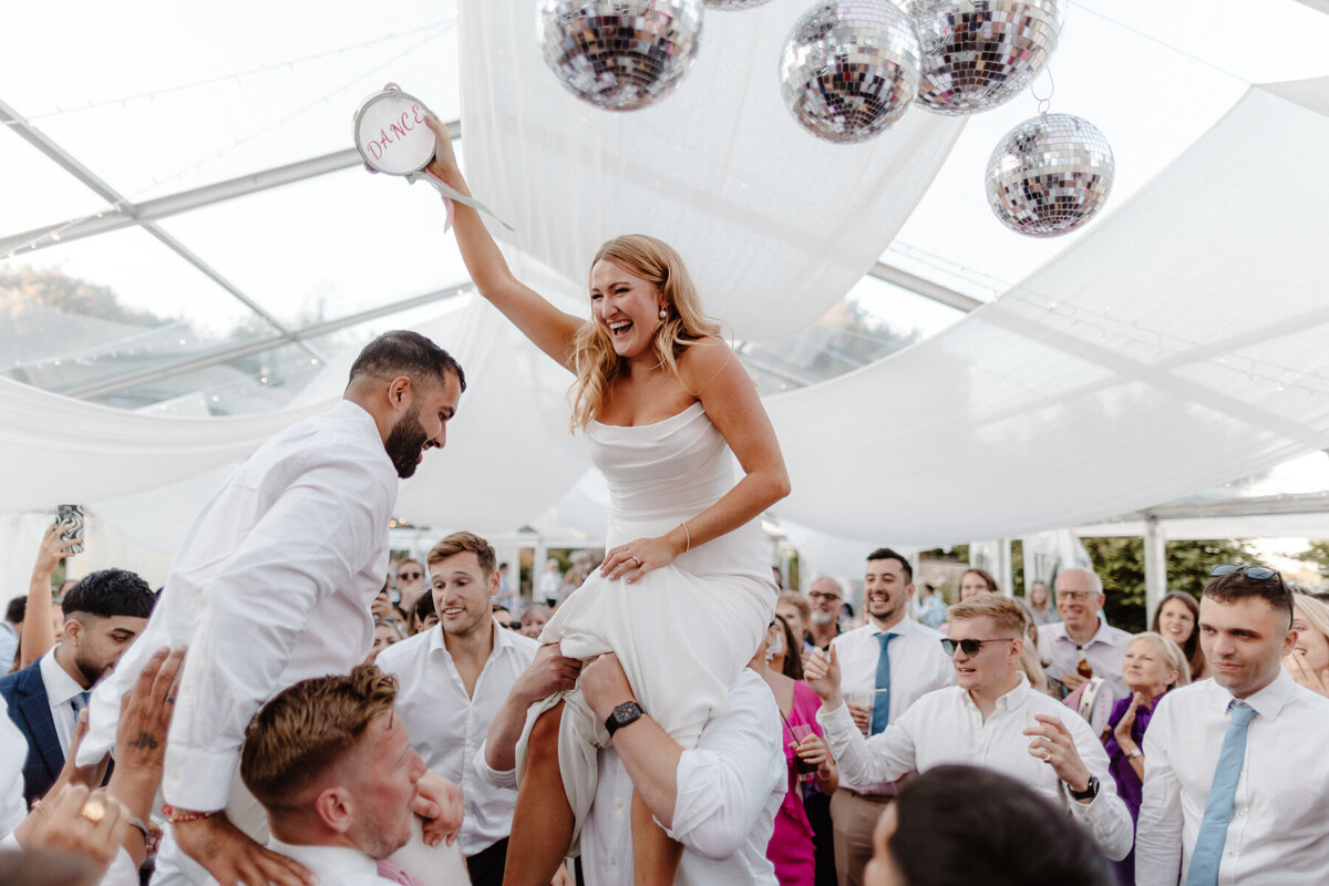 Hamswell House Wedding Photography Shoulder Dancefloor