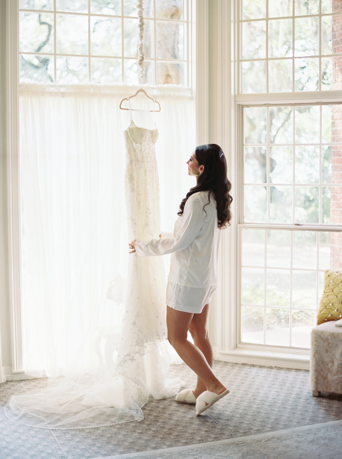 Bride and Wedding Dress