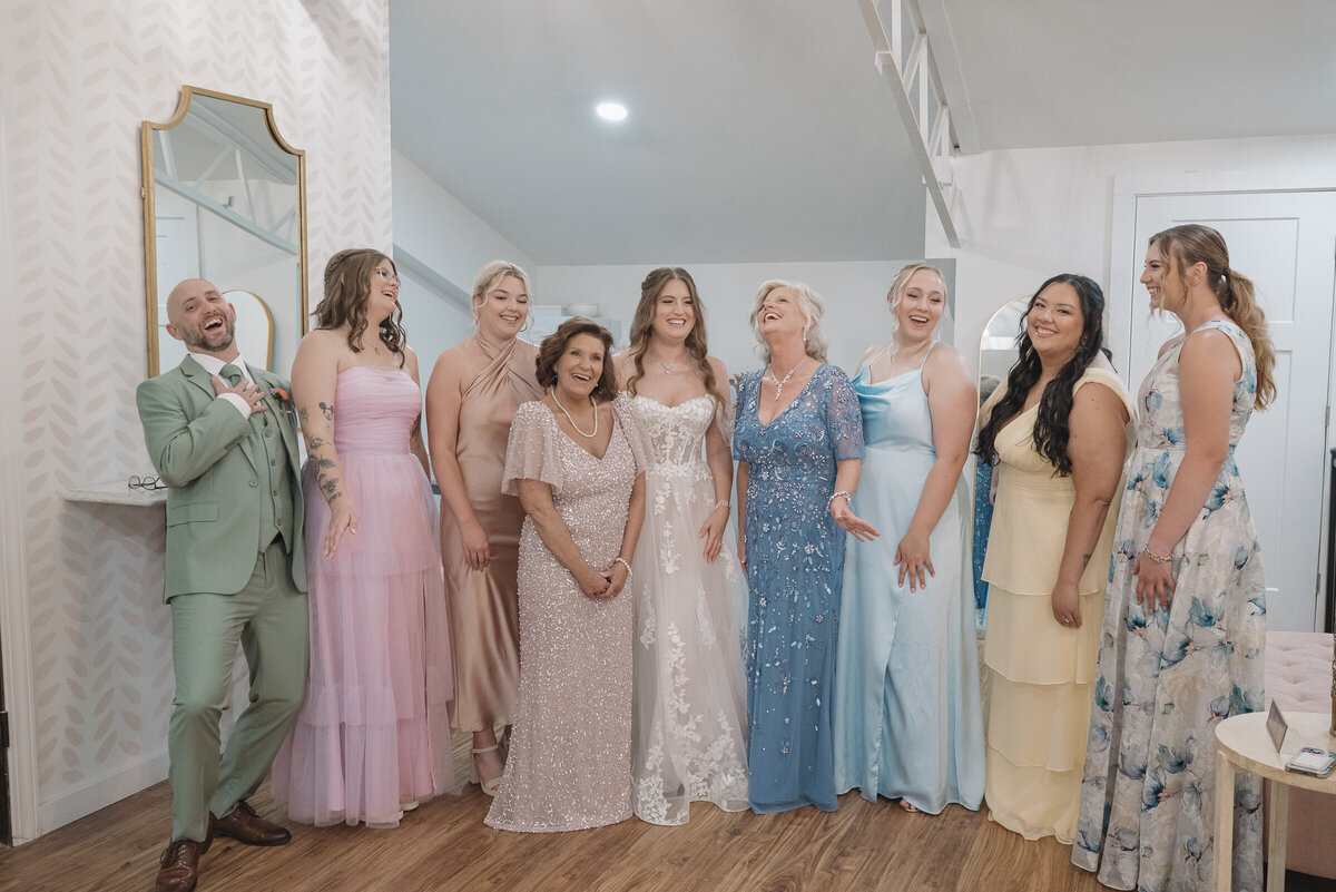 Bridal Party and moms 