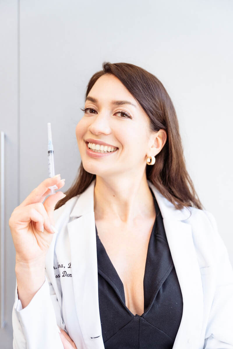 portrait of a beauty injector taken by  maryland personal branding photographer