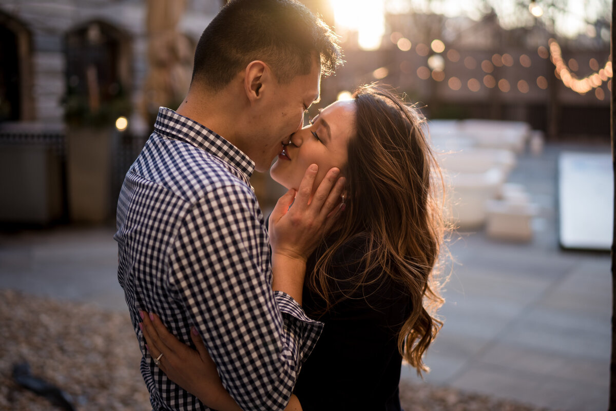 liberty hotel engagement session