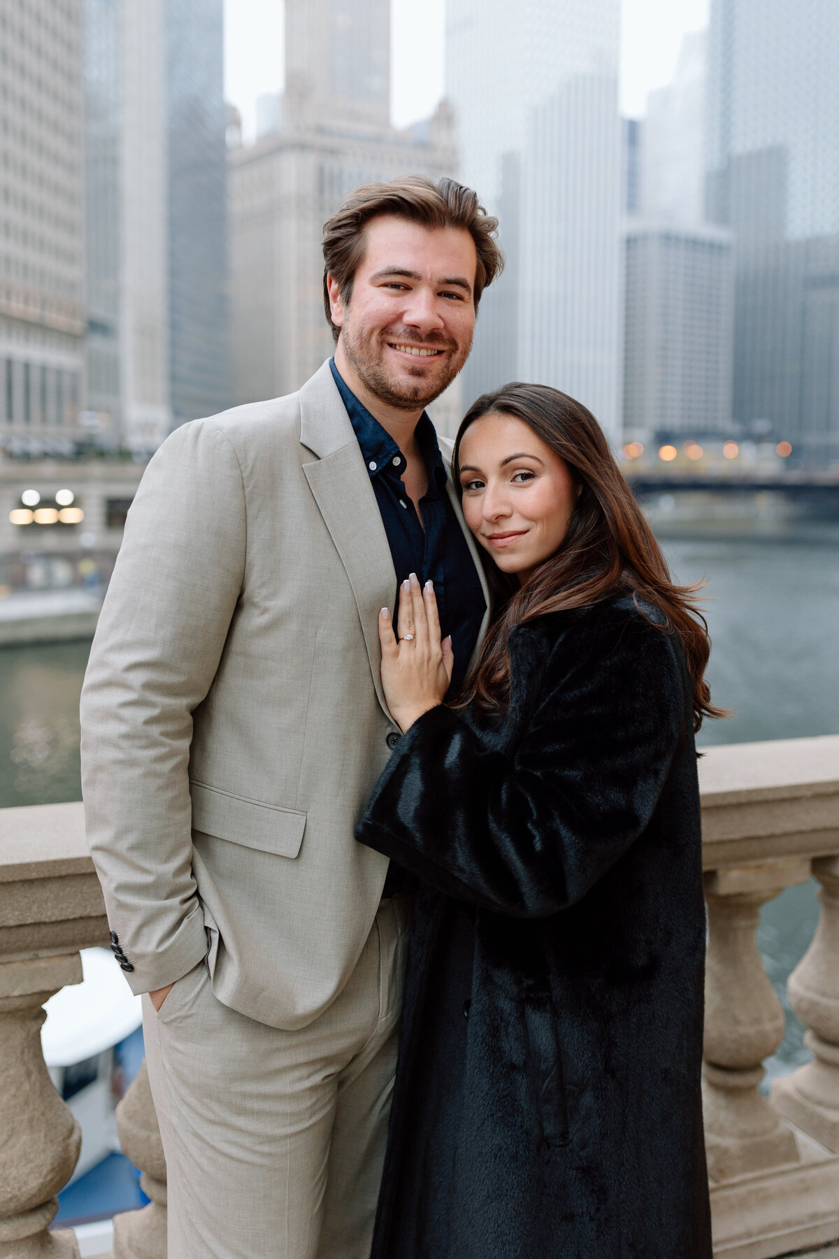 chicago engagement session