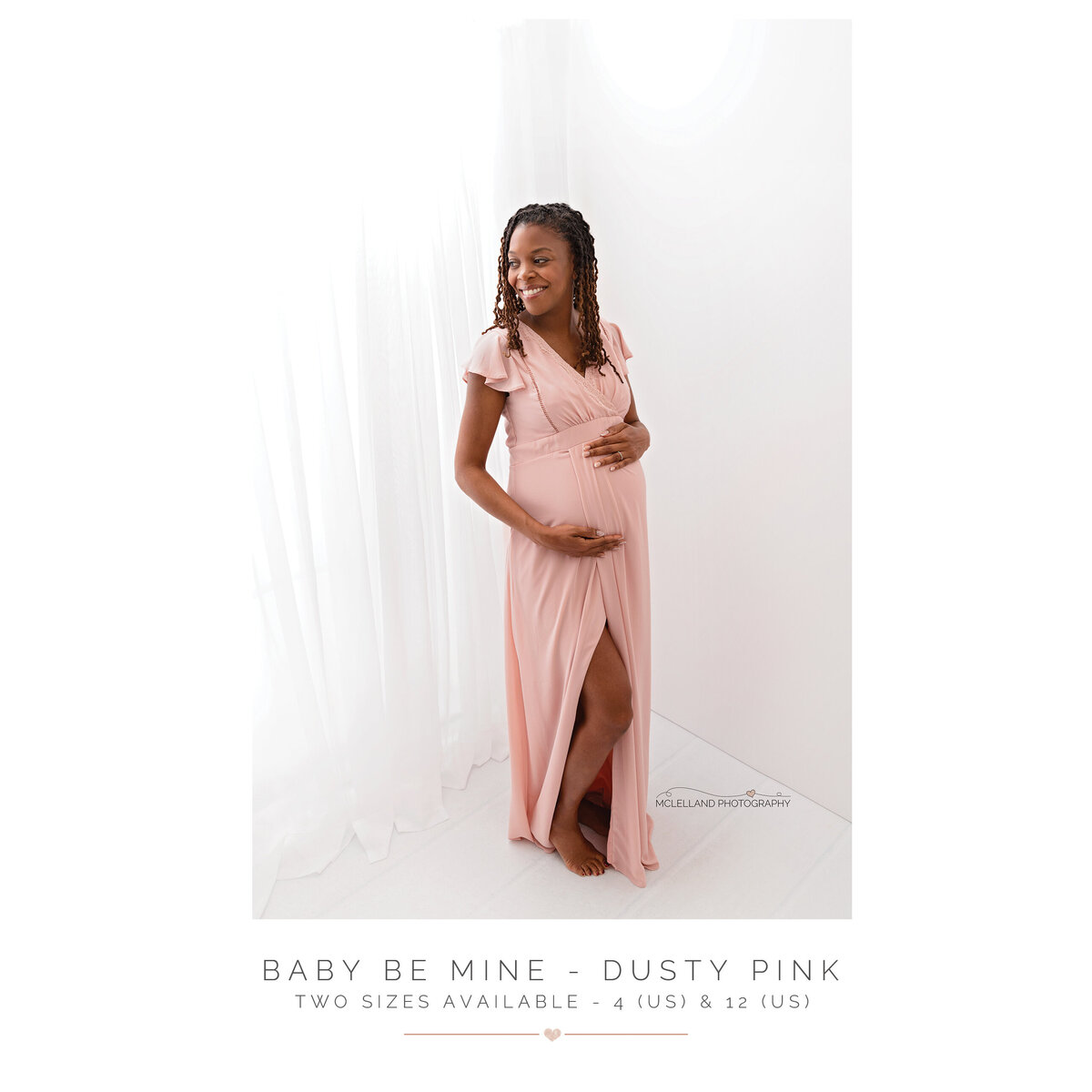 Baby Be Mine - Dusty Pink