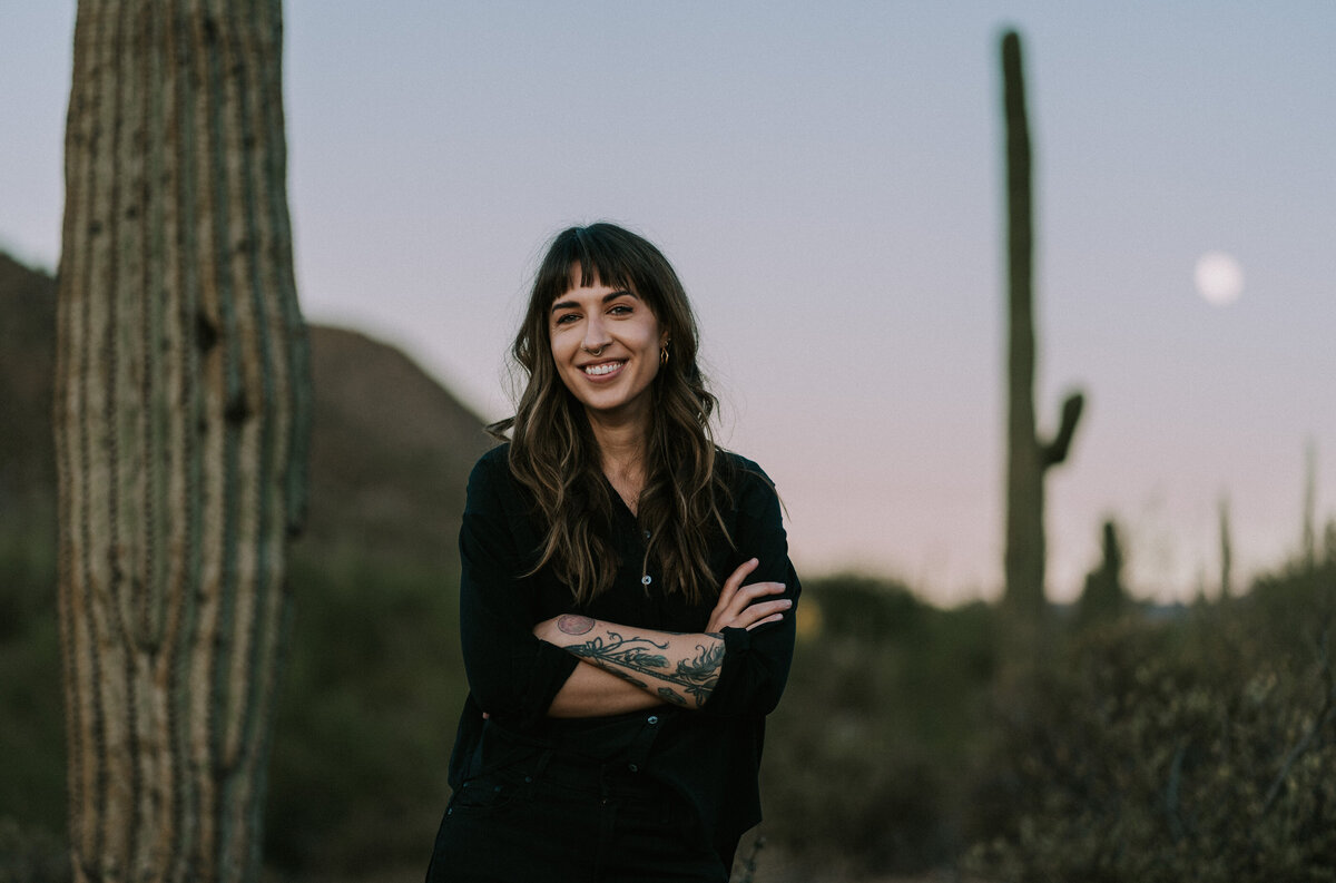 Business Headshot Nature Desert Saguaro