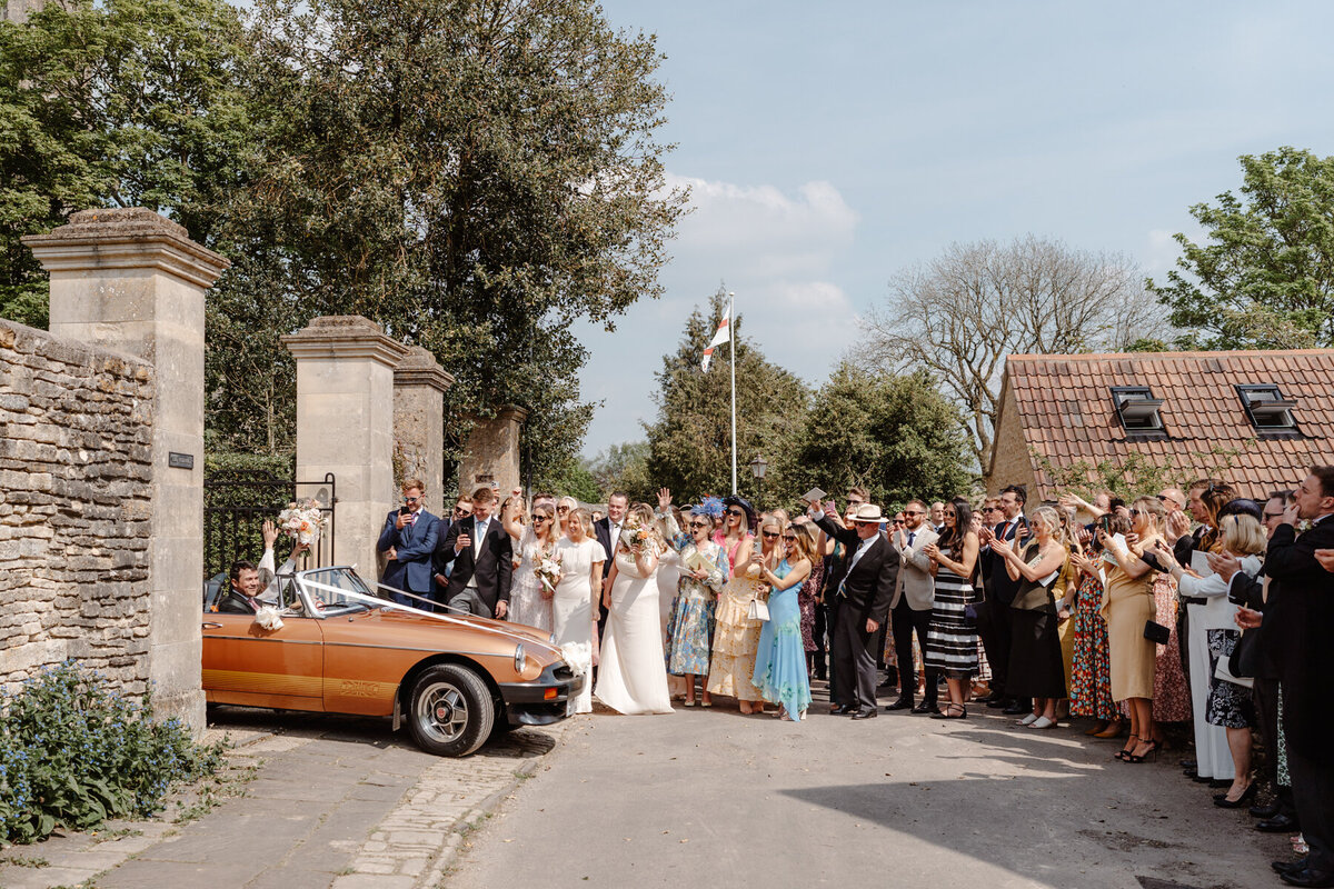 St. Mary's Church Wedding Ceremony in Marshfield - Hamswell House Wedding