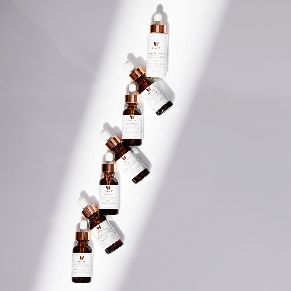 Assorted Vivier skincare serums