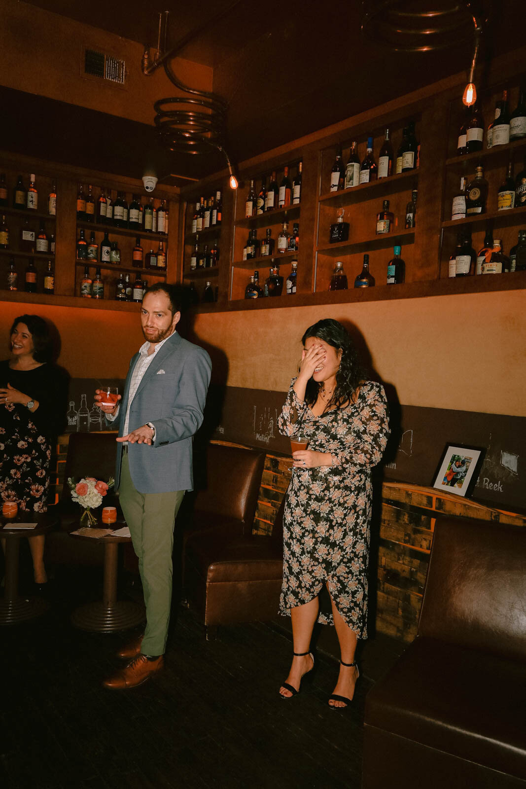 brandy library nyc engagement party