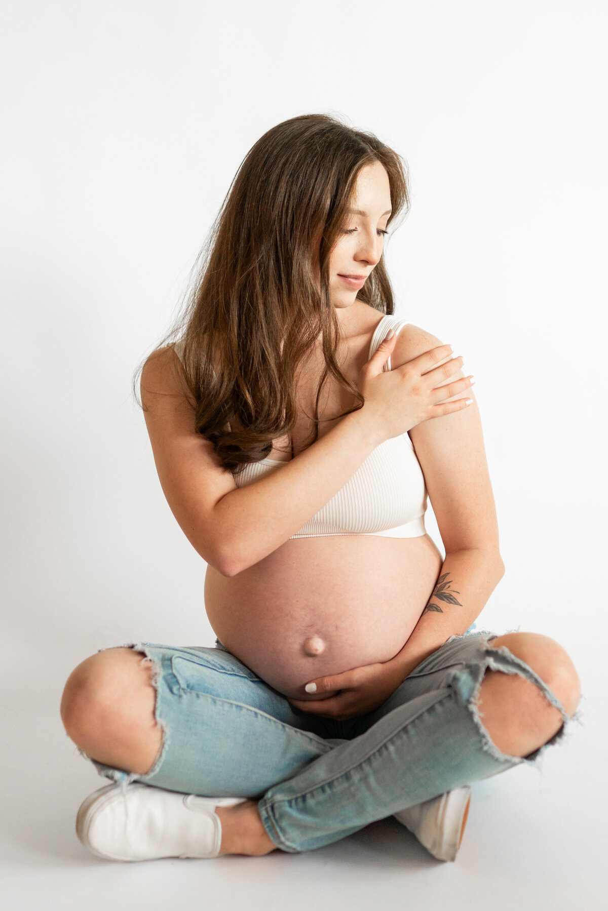 Austin Texas Maternity Studio Photo