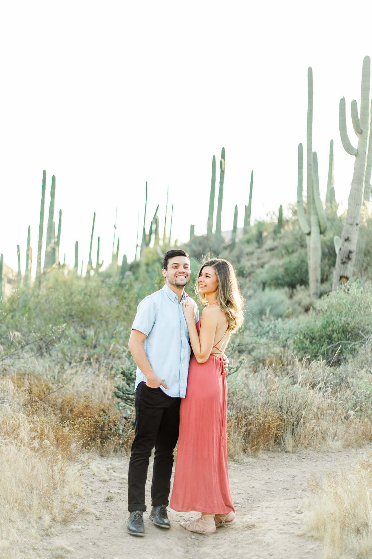 Karlie Colleen Photography - Arizona Desert Engagement - Brynne & Josh -90
