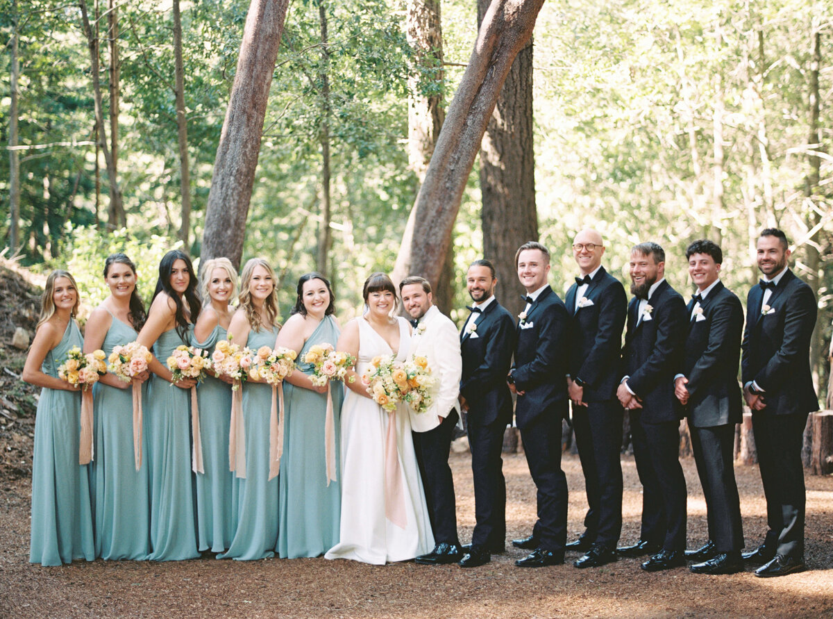 Sequoia Retreat Wedding - Ben Lomond - Santa Cruz Wedding Florist - Autumn Marcelle Design x Tee and Rebecca Photography (17)
