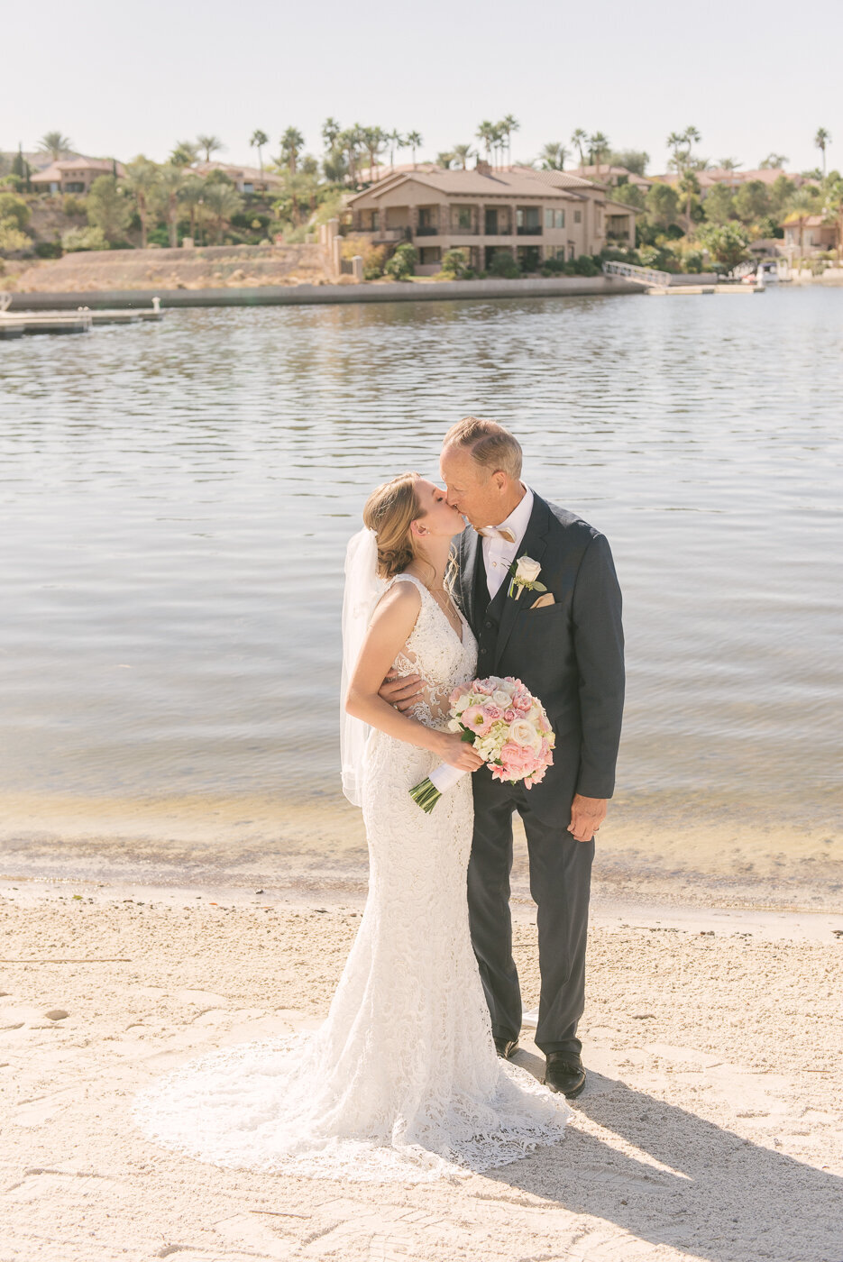 Lake Las Vegas Wedding ceremony