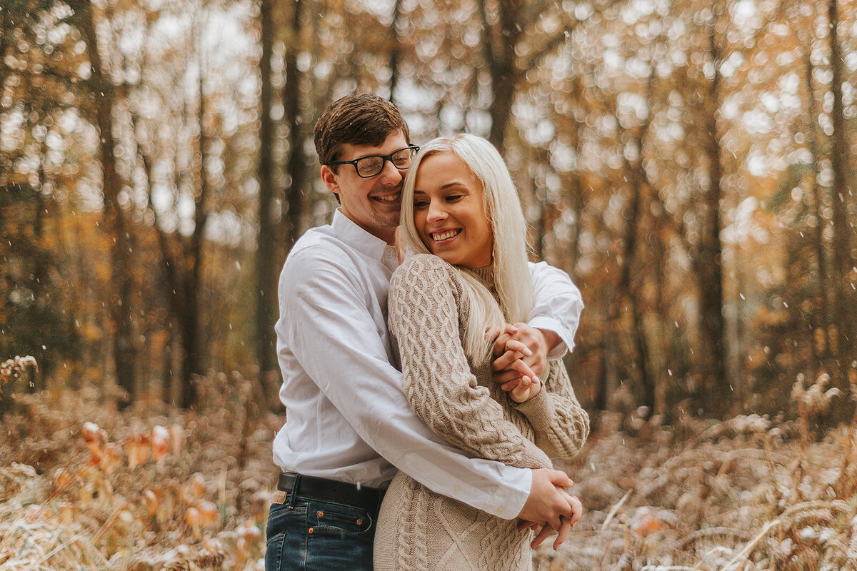 Engagement photographer in Erie PA