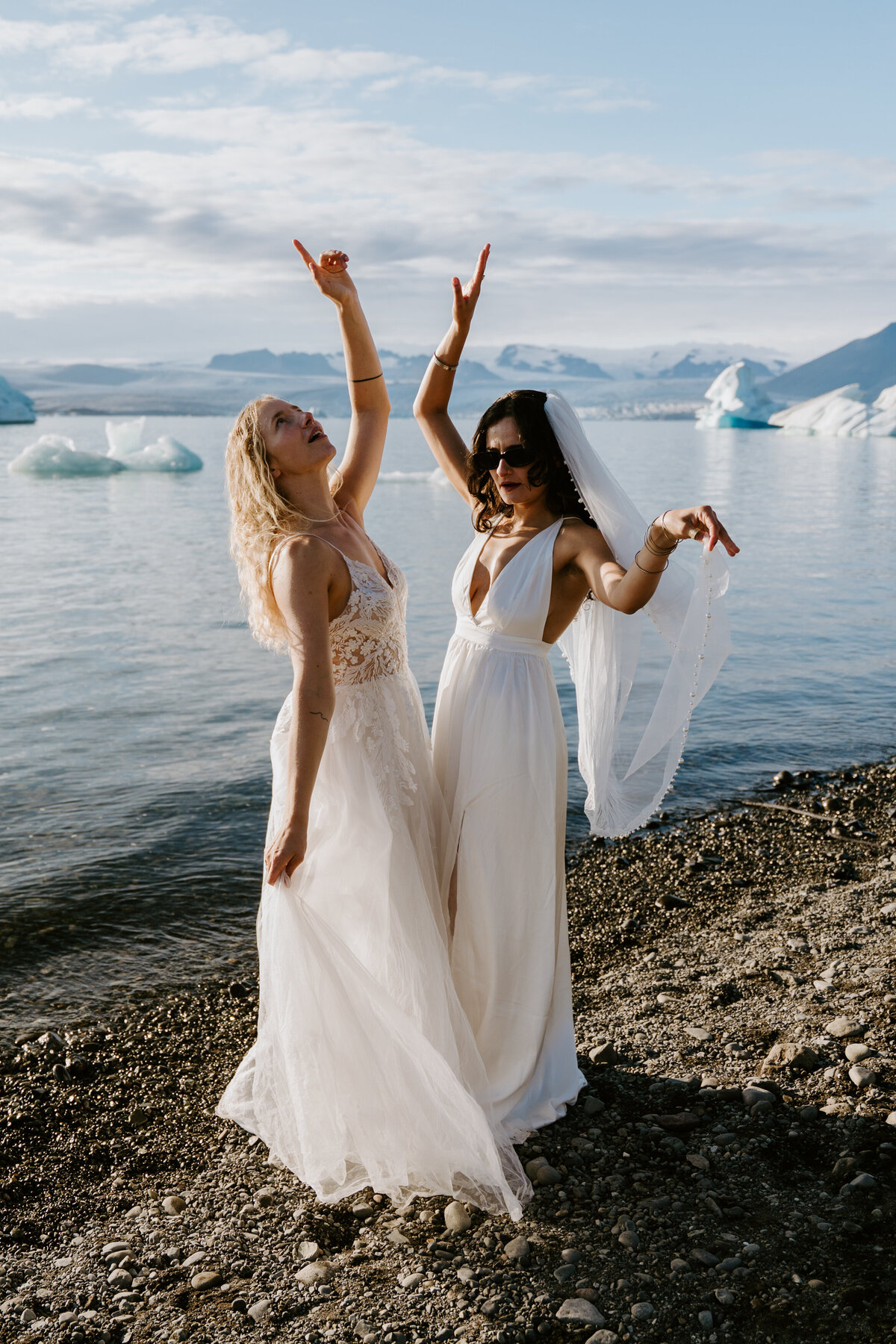 Diamond Beach Iceland Elopement
