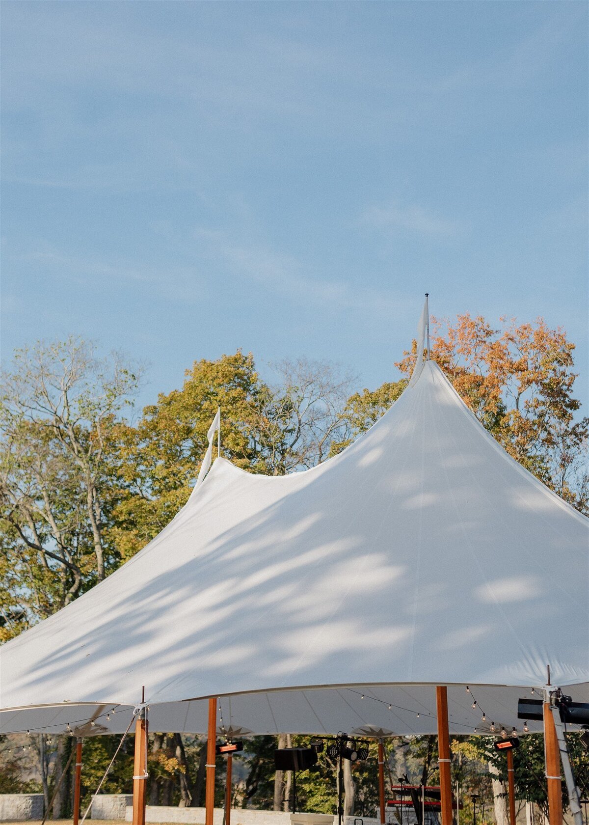 sailcoth tent wedding southall farm and Inn