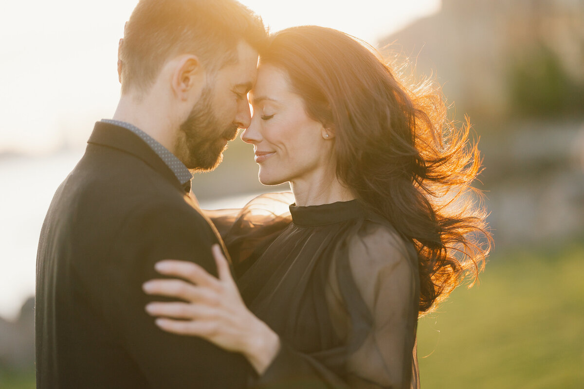 new york brooklyn dumbo engagement session