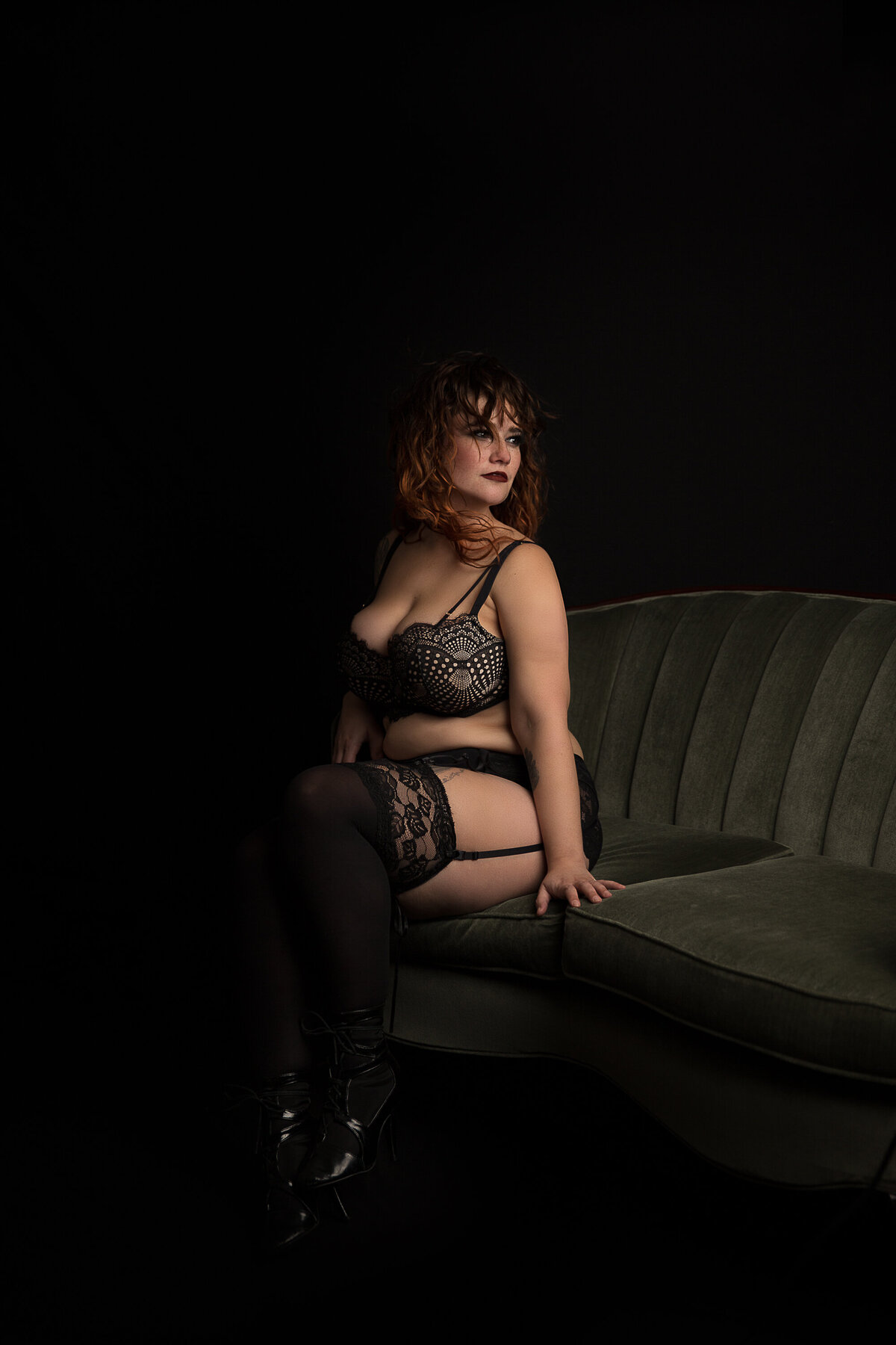 Fraser Valley Boudoir Photographer Portrait Vanity Photo
