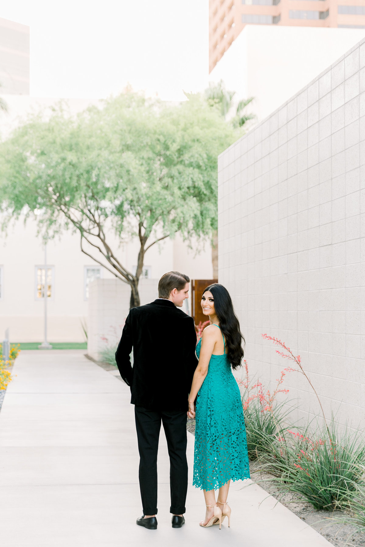 Karlie Colleen Photography - Arizona Engagement City Shoot - Kim & Tim-86