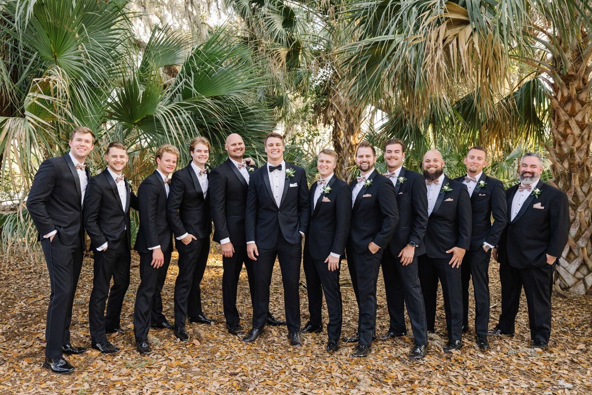 Verandah-Club-Fort-Myers-Florida-Luxury-Wedding-Groomsmen