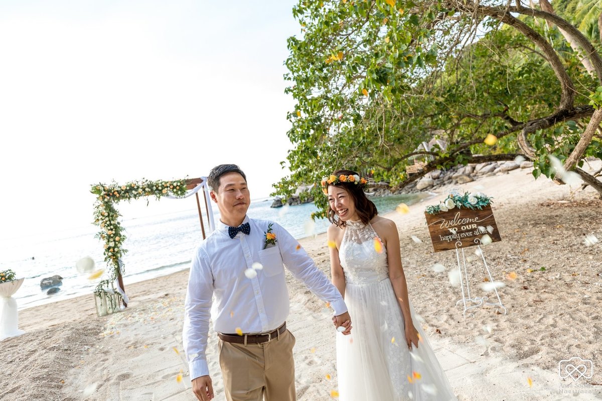 Elopement Beach Wedding Koh Tao Thailand (18)