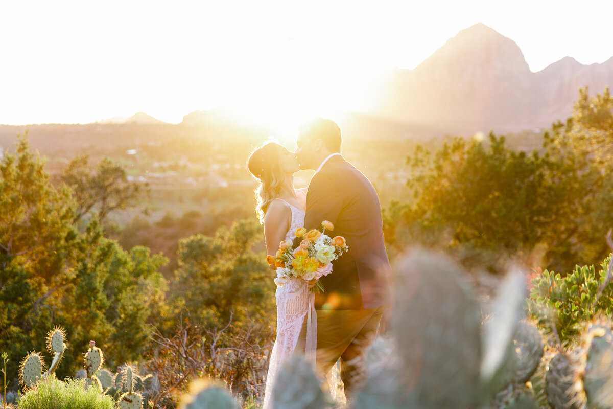 Karlie Colleen Photography - Sedona Arizona Elopement Wedding Photographer - Maxwell & Corynne-130