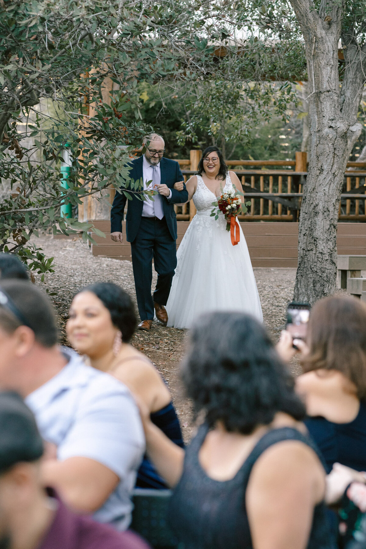 A wedding at the Environmental Nature Center in Newport Beach, CA