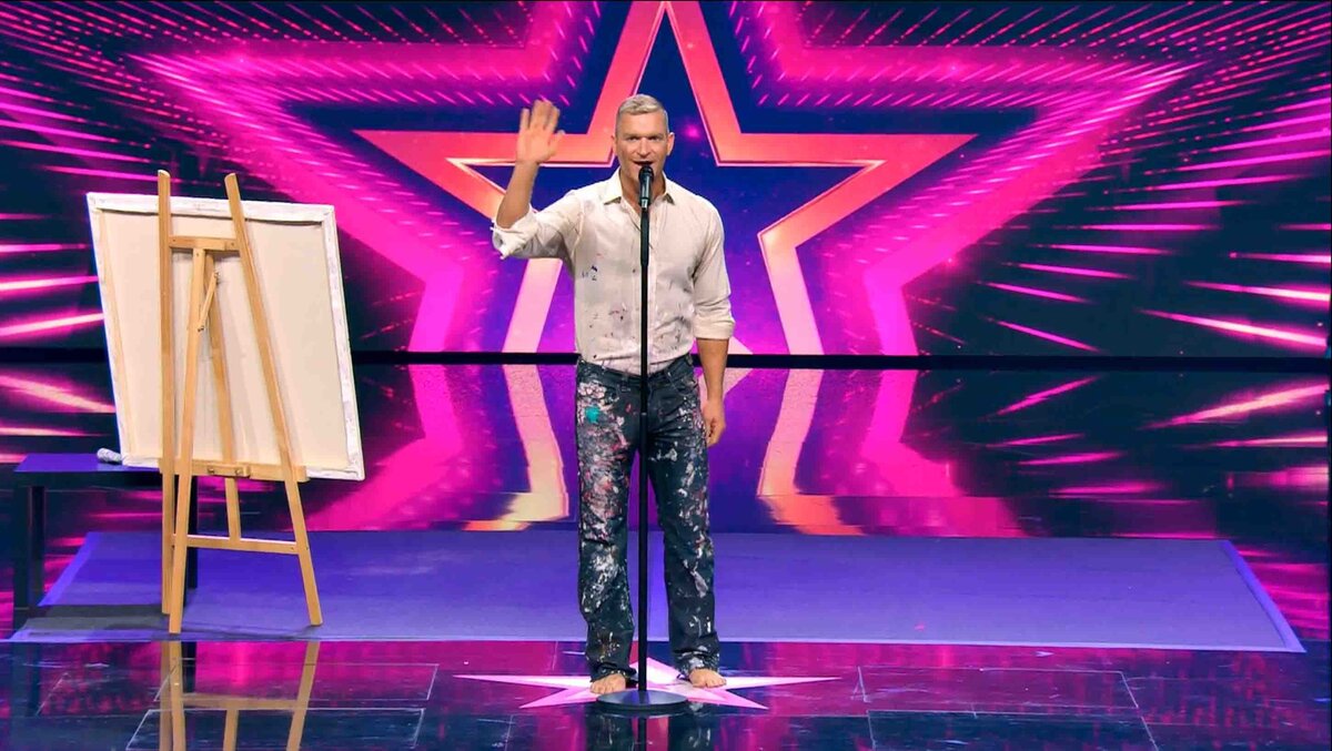 Brent Ray Fraser  Performs on Das Supertalent 2021 - 03